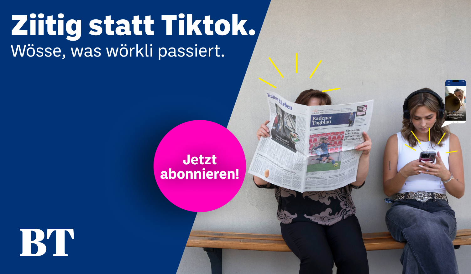 Ihr Abo zum Spezialpreis